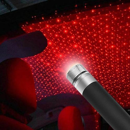 LuxuryLight - USB Star Light Mini Projector for car, home & party