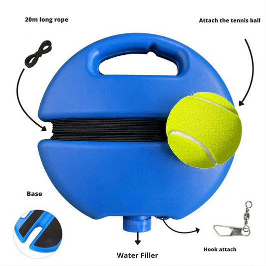 BounceBack Ball Trainer - Tennis & Cricket Practice Anywhere!