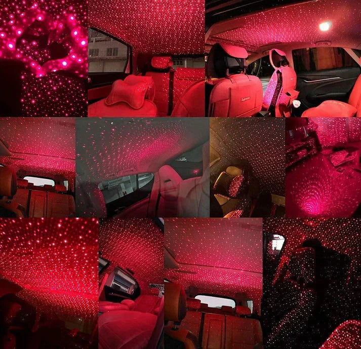 LuxuryLight - USB Star Light Mini Projector for car, home & party